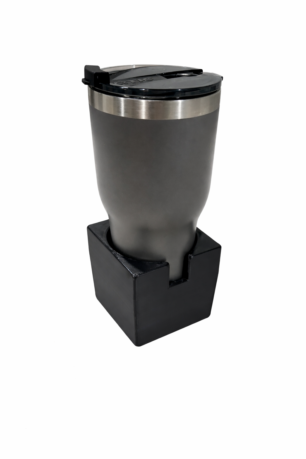 Square Center Console Cup Holder Insert for Work Trucks