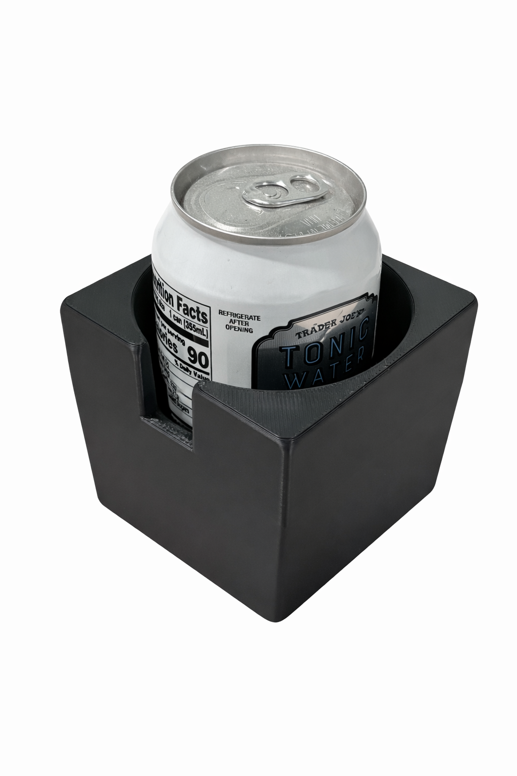 Square Center Console Cup Holder Insert for Work Trucks